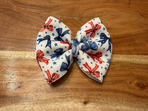Red white and bows