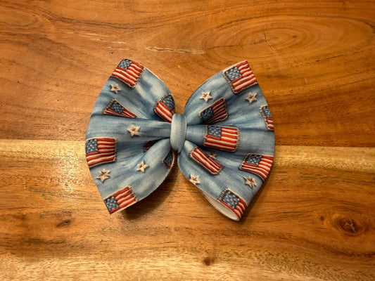 Denim flags