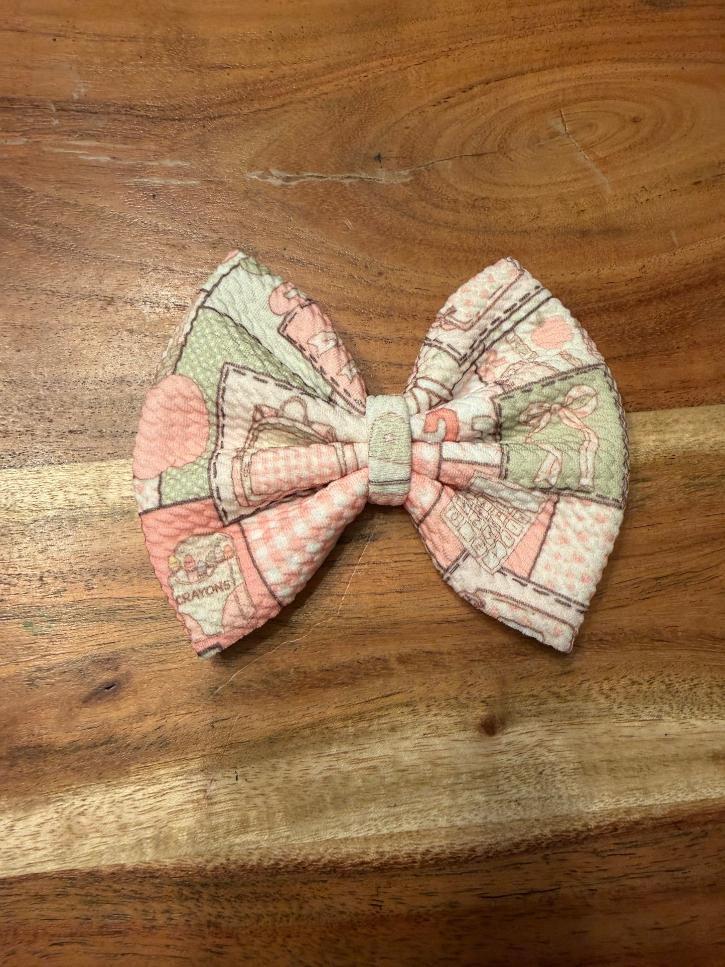 Pink & green cottage classroom