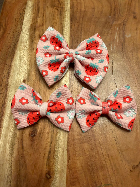 Floral Strawberries