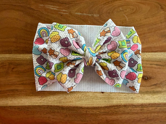 Marshmallow cereal headwrap