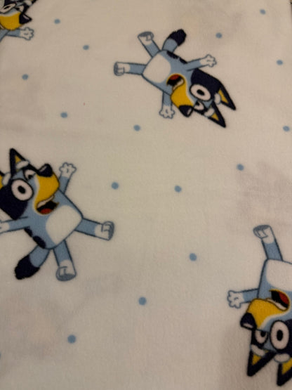 Blue dog car seat poncho