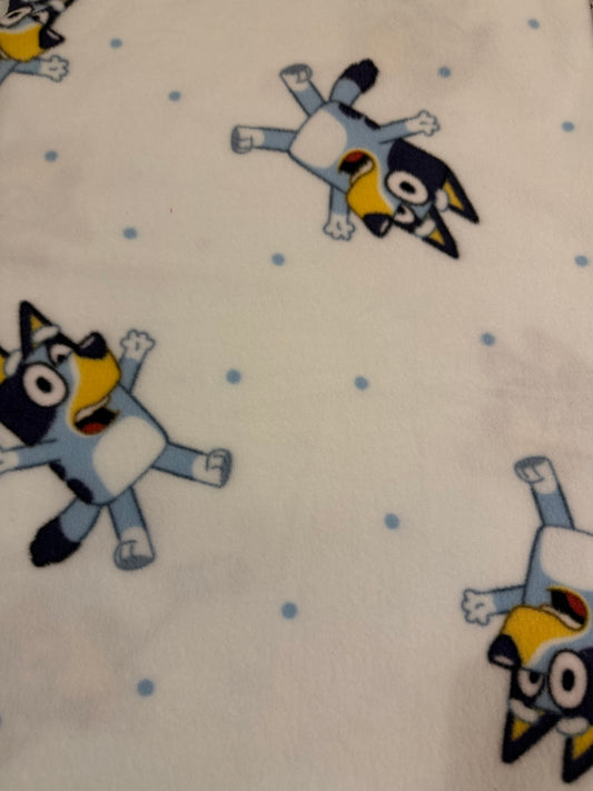 Blue dog car seat poncho