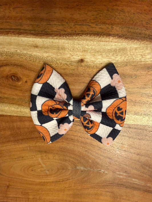 Checkered pumpkins