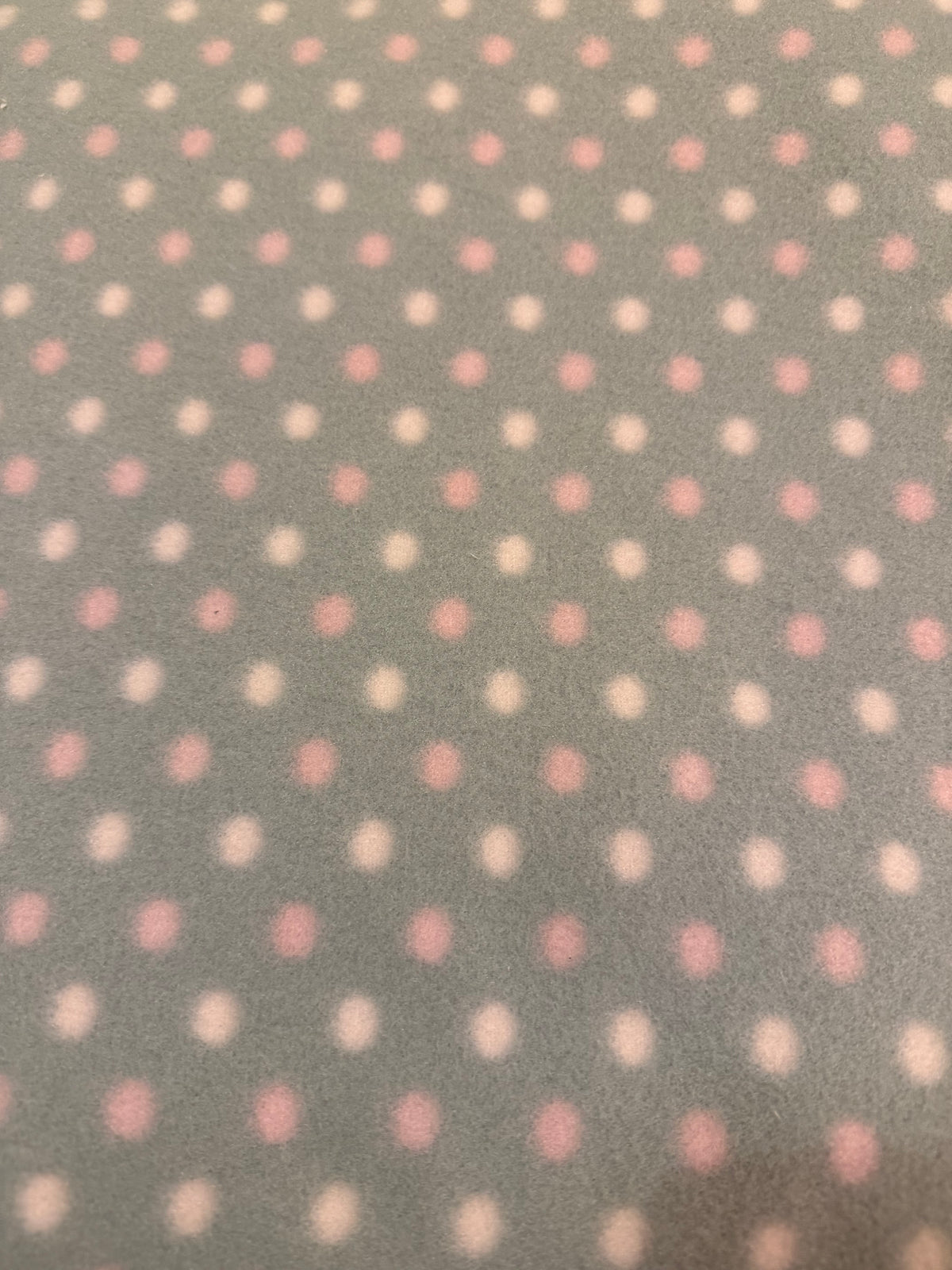 Pink polka dot car seat poncho